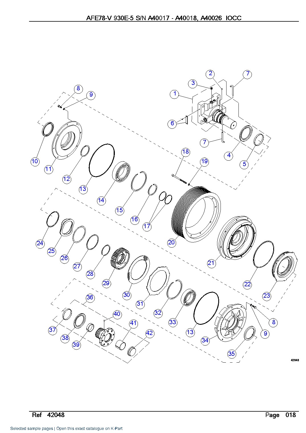 AFE78-V 930E-5 S/N A40017 – A40018, A40026  IOCC – sample page 3