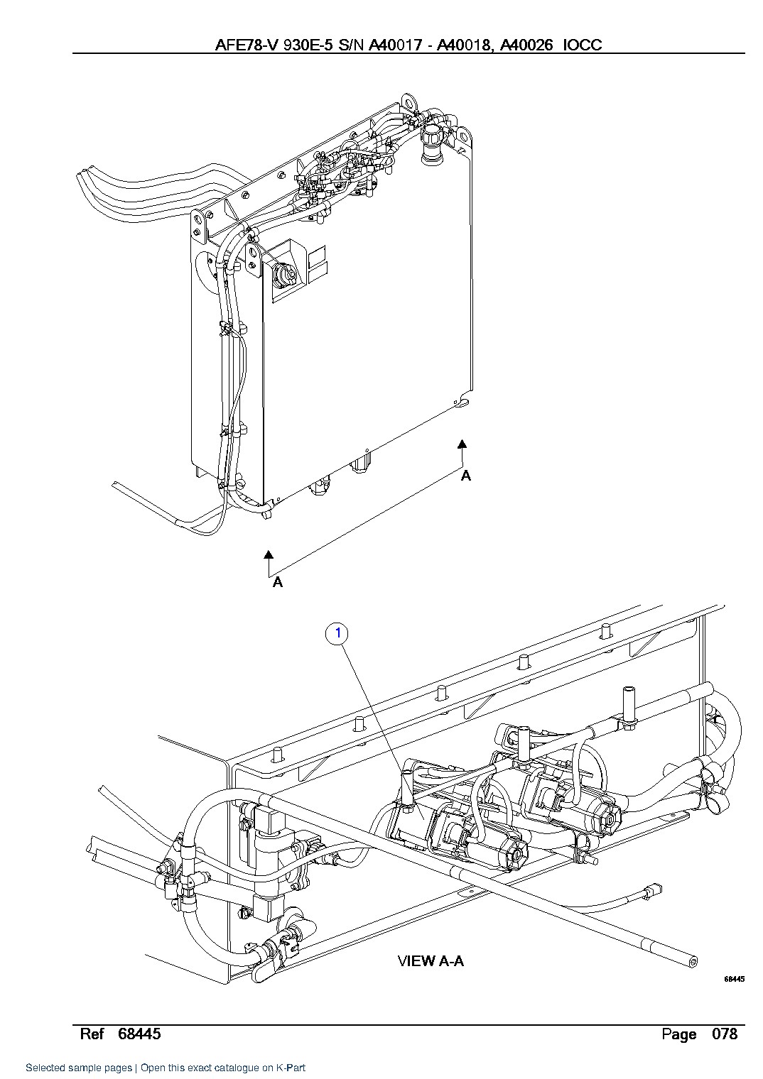AFE78-V 930E-5 S/N A40017 – A40018, A40026  IOCC – sample page 9