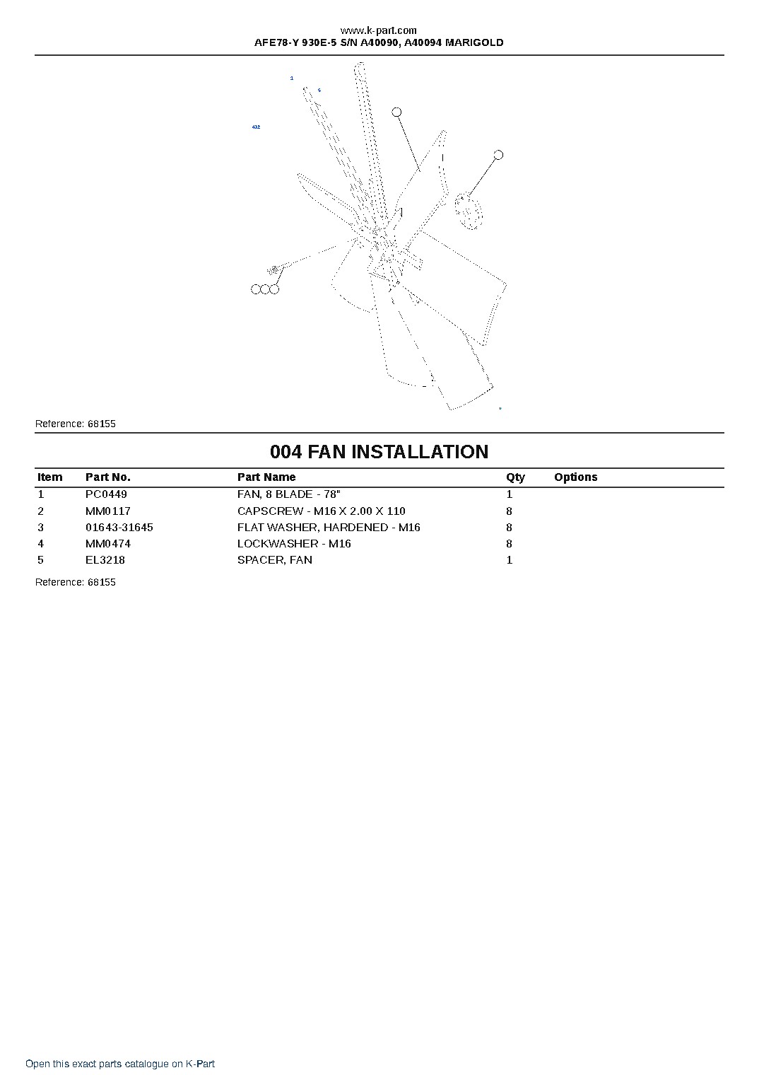 AFE78-Y 930E-5 S/N A40090, A40094  MARIGOLD – sample page 2