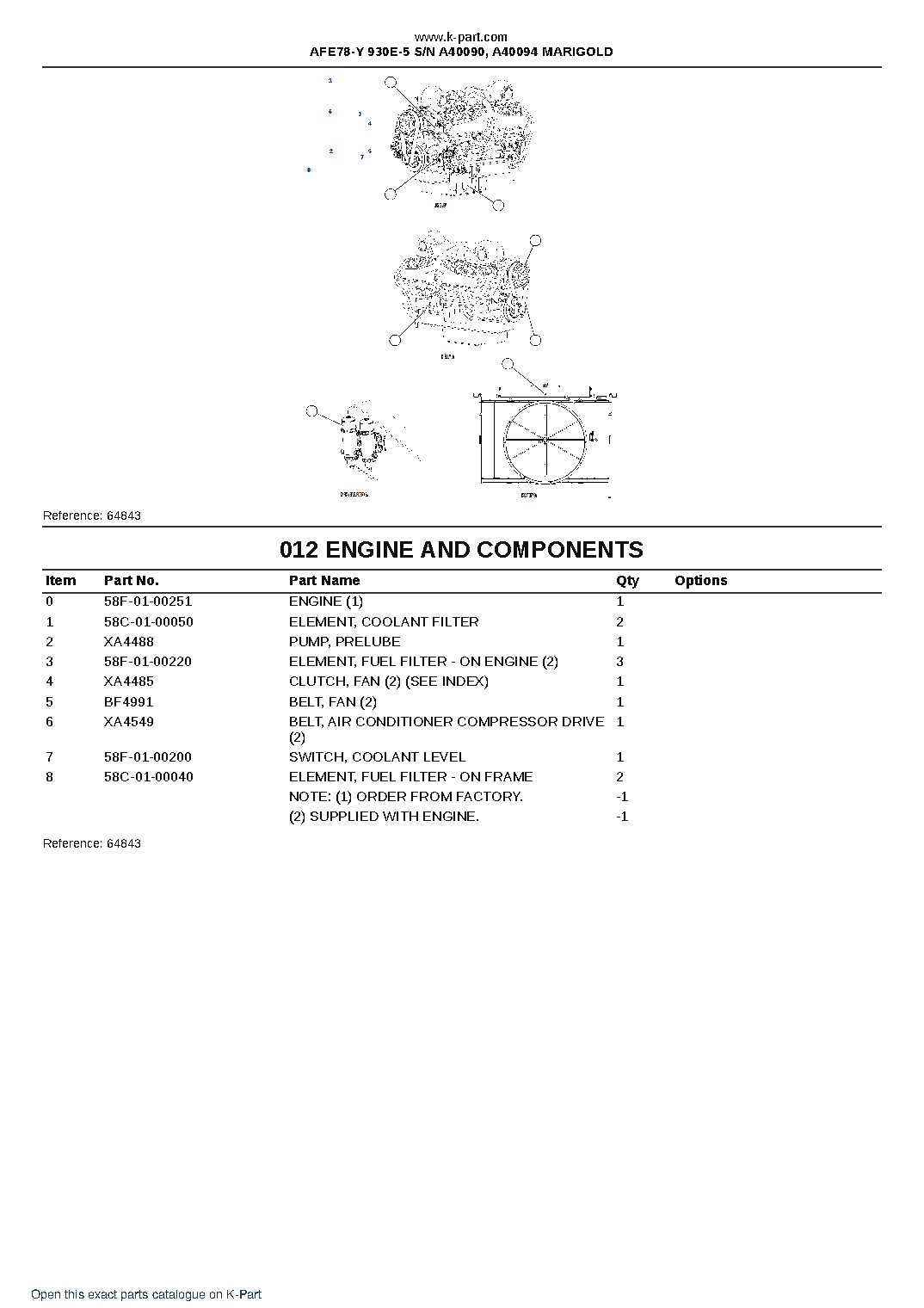 AFE78-Y 930E-5 S/N A40090, A40094  MARIGOLD – sample page 6