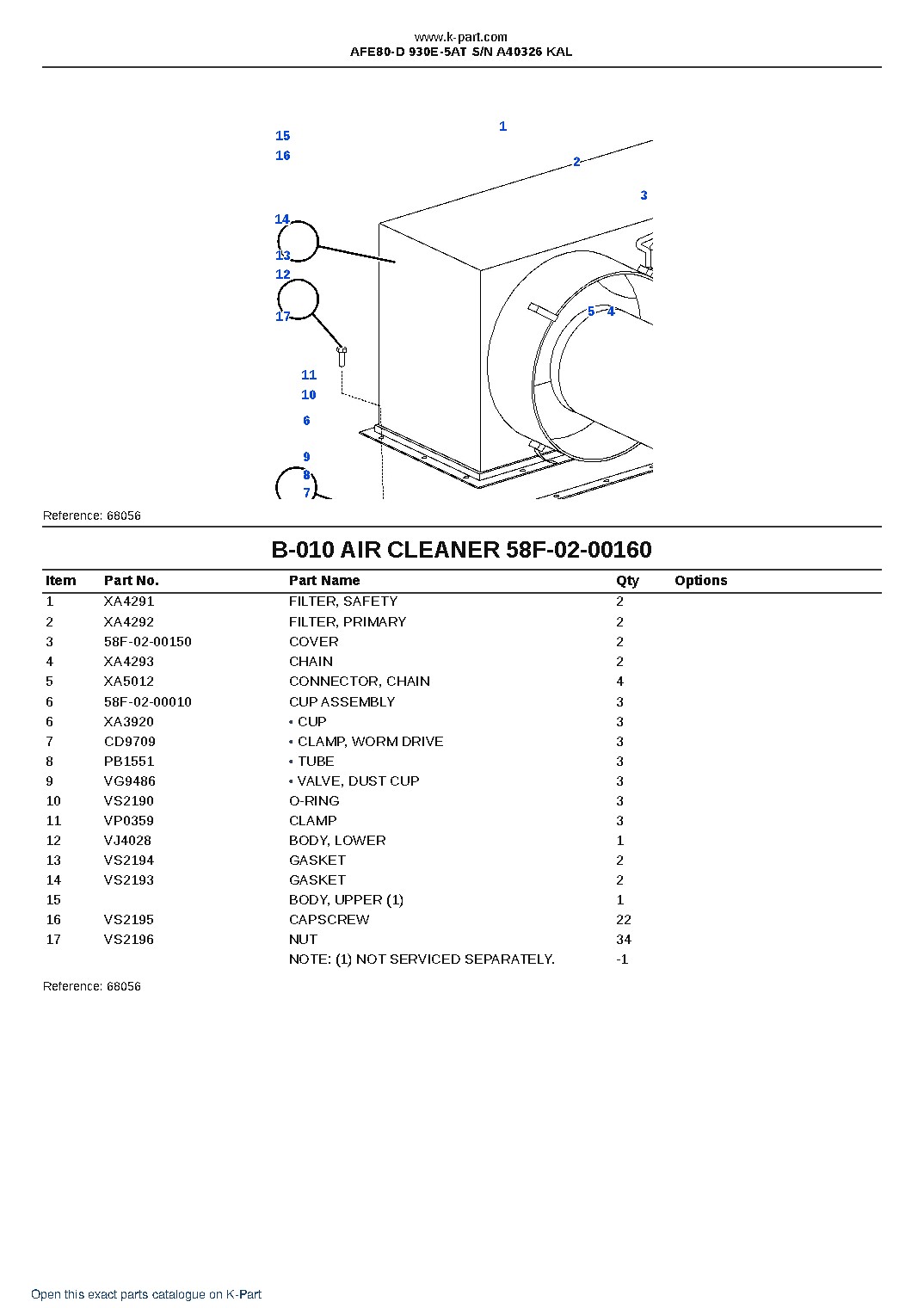 AFE80-D 930E-5AT S/N A40326  KAL – sample page 7