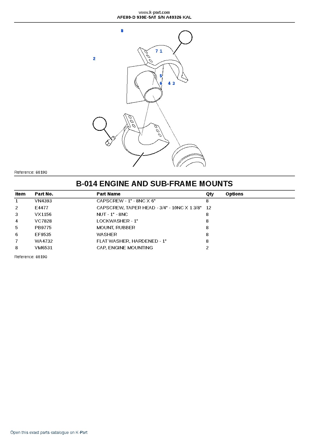 AFE80-D 930E-5AT S/N A40326  KAL – sample page 9