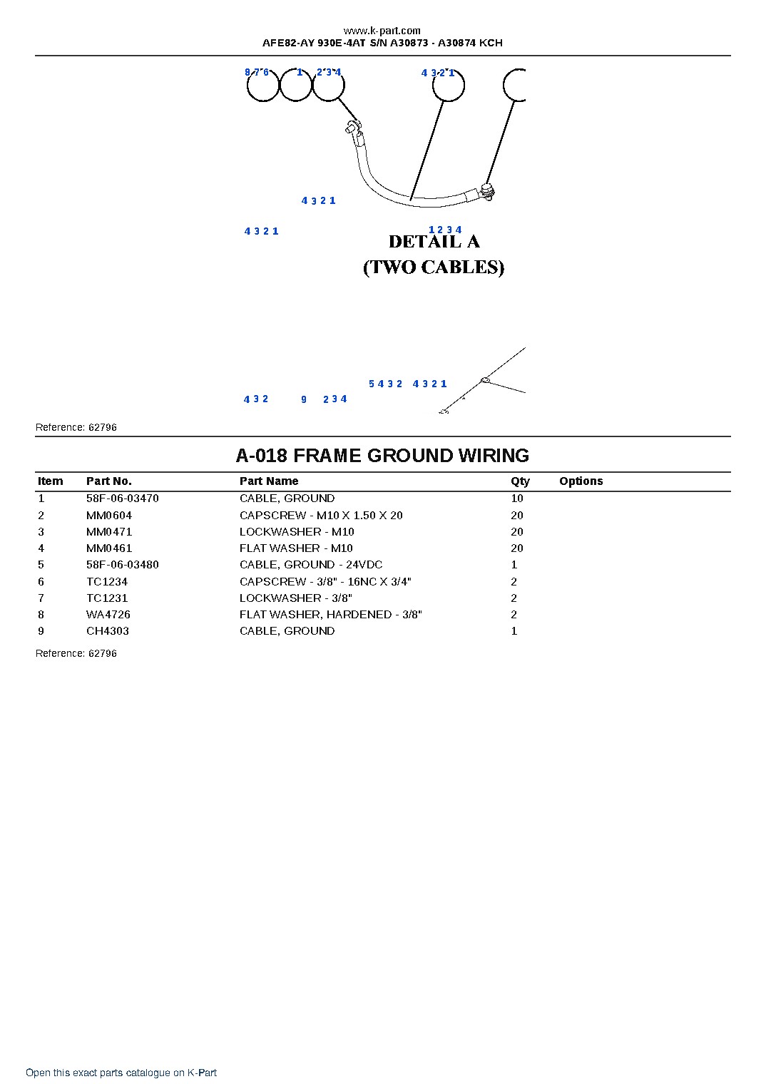 AFE82-AY 930E-4AT S/N A30873 – A30874  KCH – sample page 9