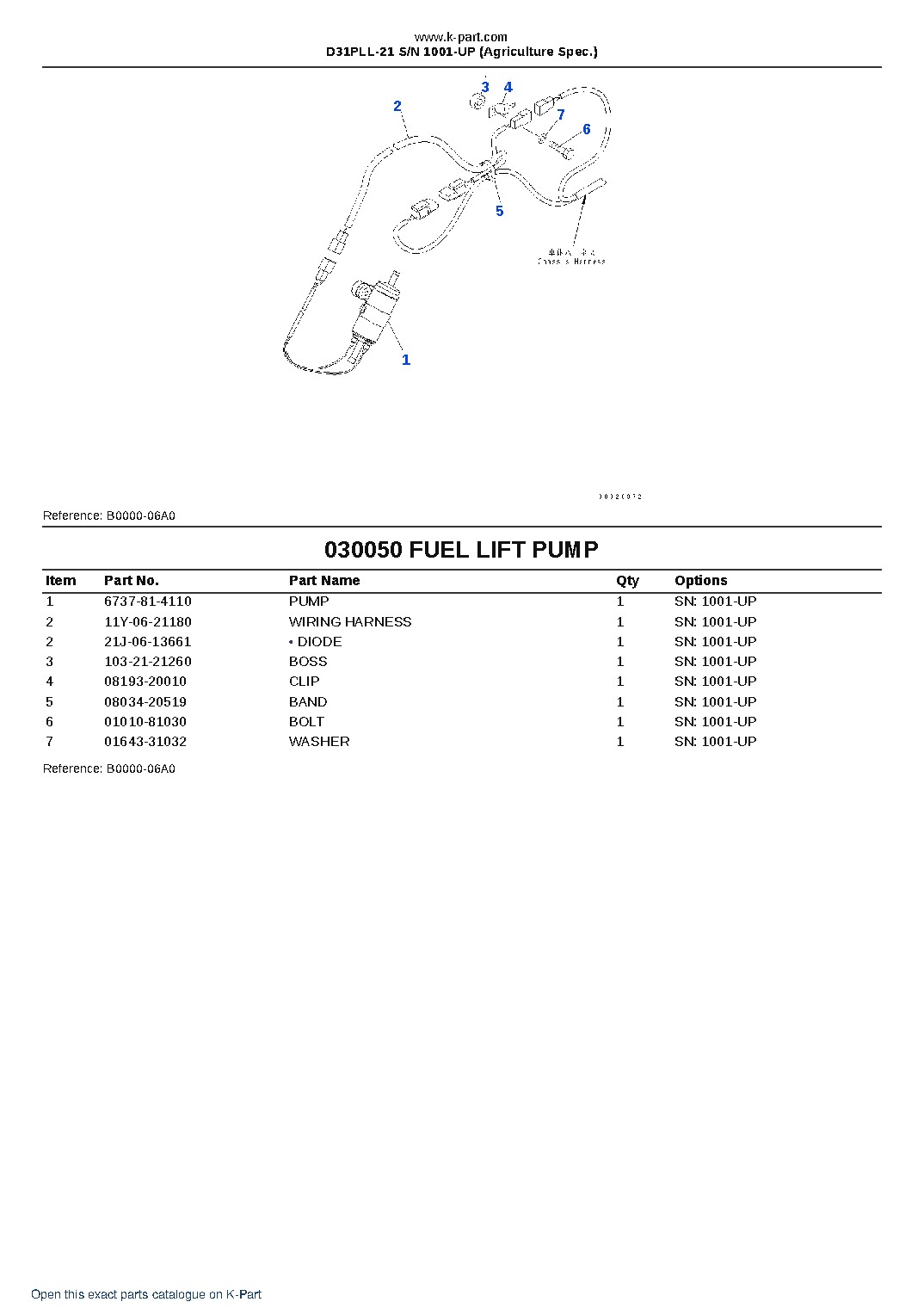 D31PLL-21 S/N 1001-UP (Agriculture Spec.) – sample page 5