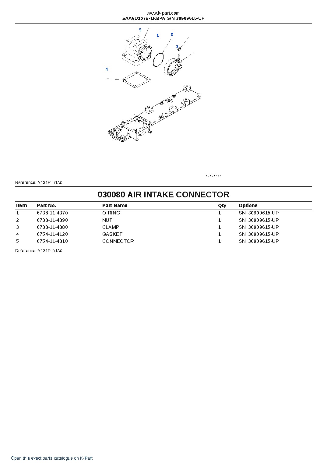 SAA6D107E-1KB-W S/N 30909615-UP – sample page 8 SAA6D107E-1KB-W S/N 30909615-UP – sample page 8