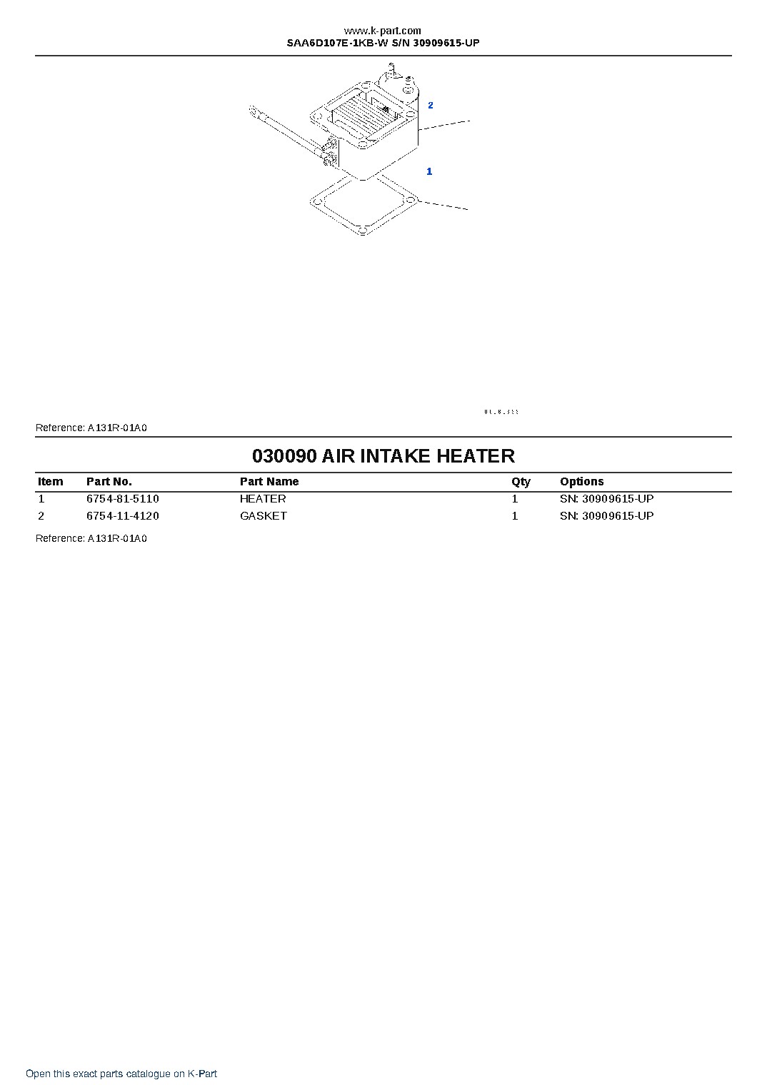 SAA6D107E-1KB-W S/N 30909615-UP – sample page 9 SAA6D107E-1KB-W S/N 30909615-UP – sample page 9