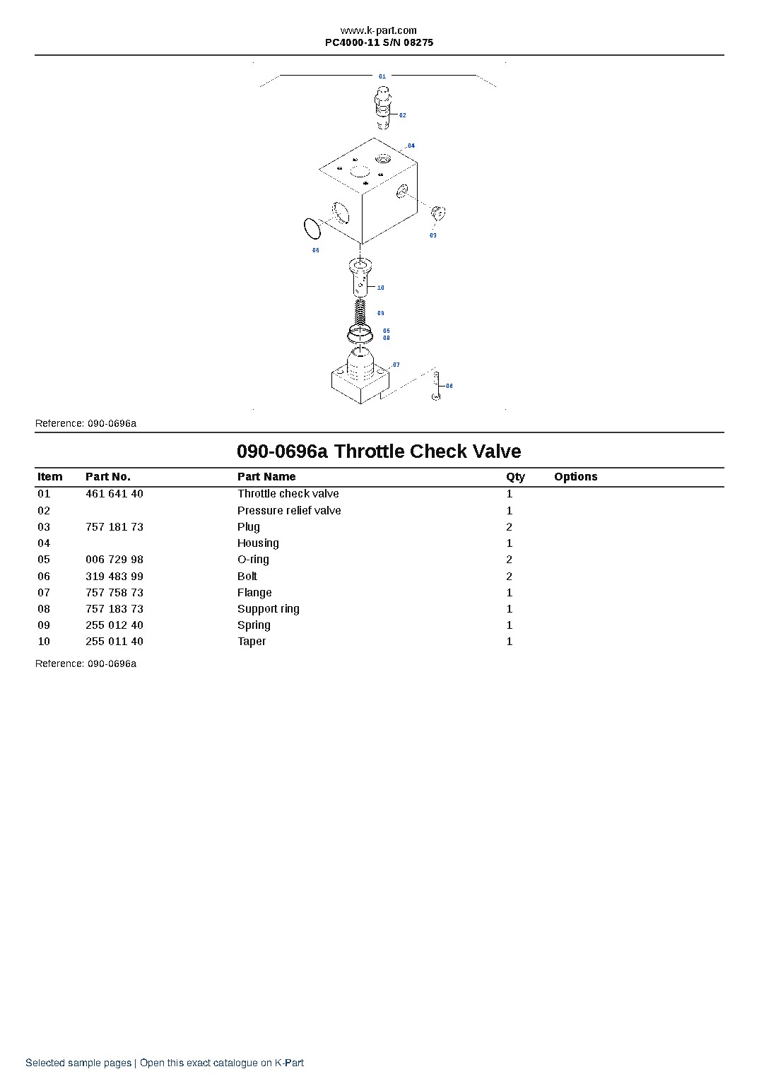 PC4000-11 S/N 08275 – sample page 6 PC4000-11 S/N 08275 – sample page 6