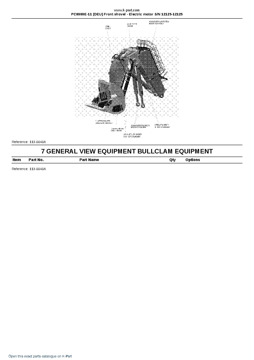 PC8000E-11 (DEU) Front shovel – Electric motor S/N 12125-12125 – sample page 4