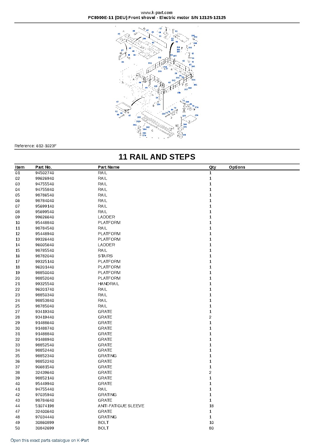 PC8000E-11 (DEU) Front shovel – Electric motor S/N 12125-12125 – sample page 7