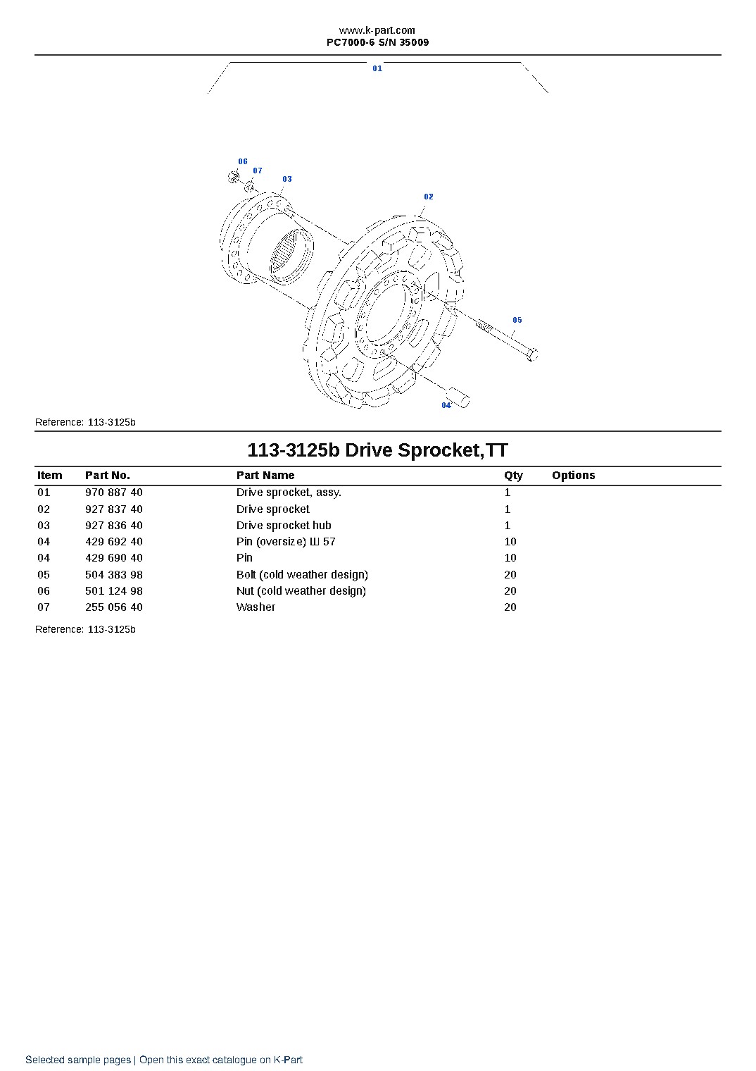 PC7000-6 S/N 35009 – sample page 10 PC7000-6 S/N 35009 – sample page 10