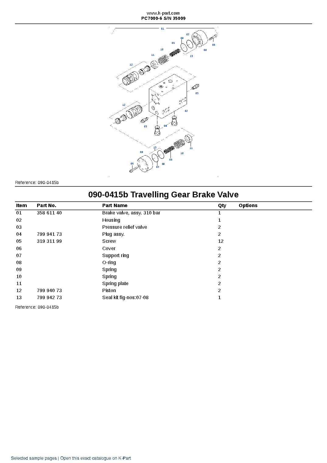 PC7000-6 S/N 35009 – sample page 4 PC7000-6 S/N 35009 – sample page 4