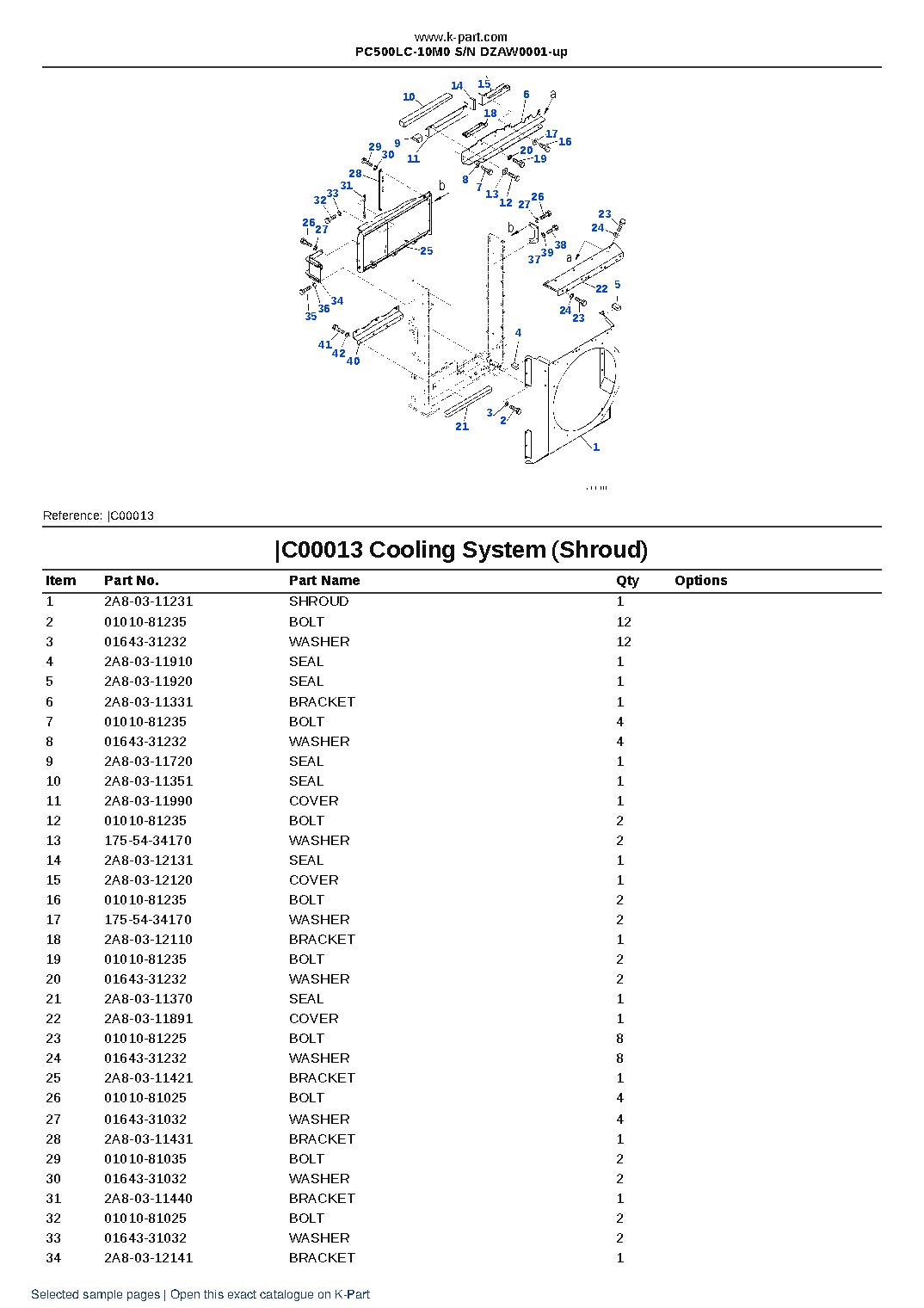 PC500LC-10M0 S/N DZAW0001-up – sample page 10 PC500LC-10M0 S/N DZAW0001-up – sample page 10