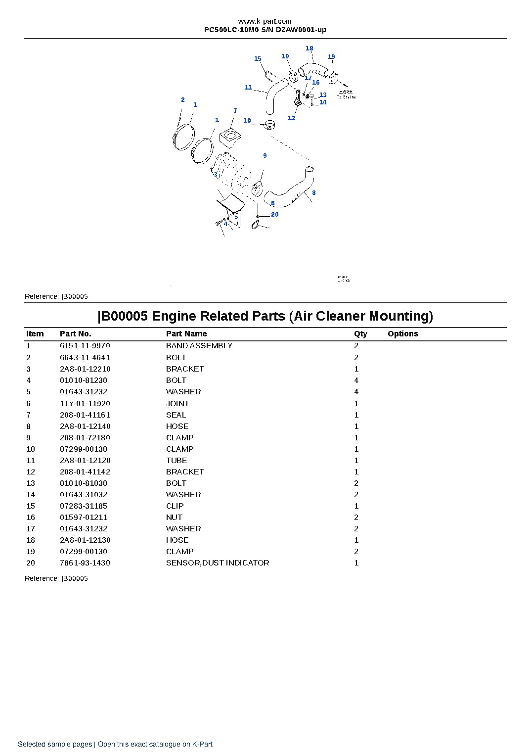 PC500LC-10M0 S/N DZAW0001-up – sample page 3 PC500LC-10M0 S/N DZAW0001-up – sample page 3
