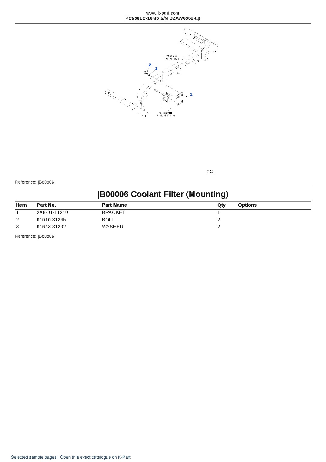 PC500LC-10M0 S/N DZAW0001-up – sample page 4 PC500LC-10M0 S/N DZAW0001-up – sample page 4