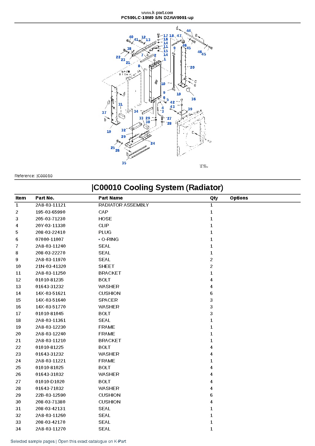 PC500LC-10M0 S/N DZAW0001-up – sample page 7 PC500LC-10M0 S/N DZAW0001-up – sample page 7