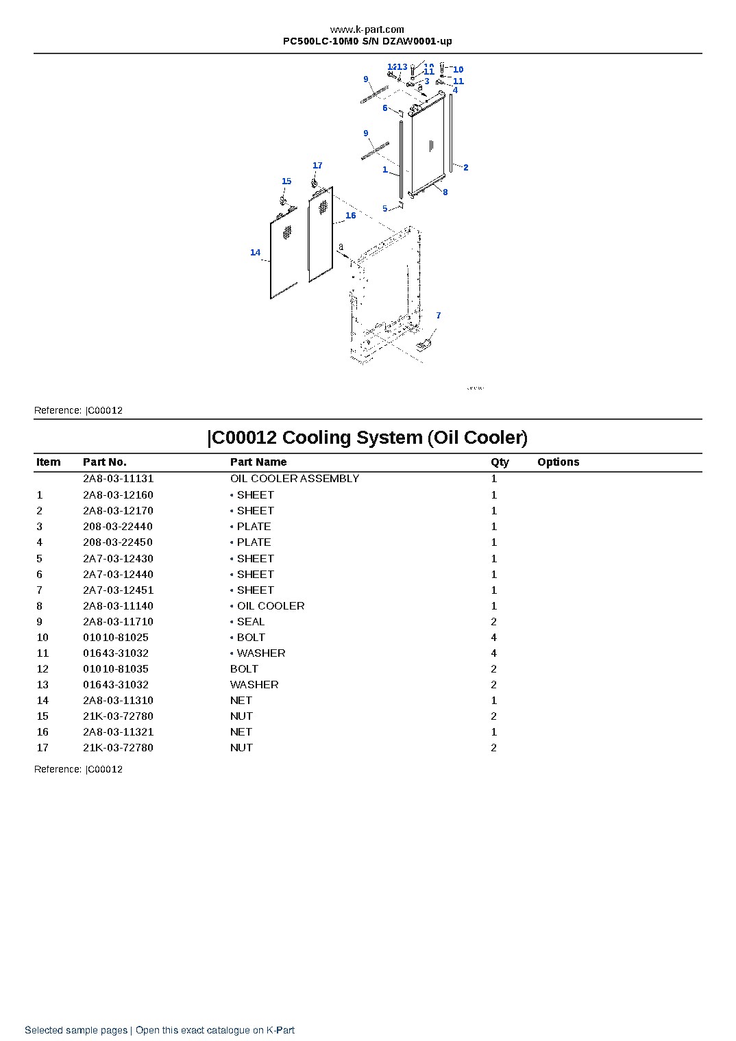 PC500LC-10M0 S/N DZAW0001-up – sample page 9 PC500LC-10M0 S/N DZAW0001-up – sample page 9