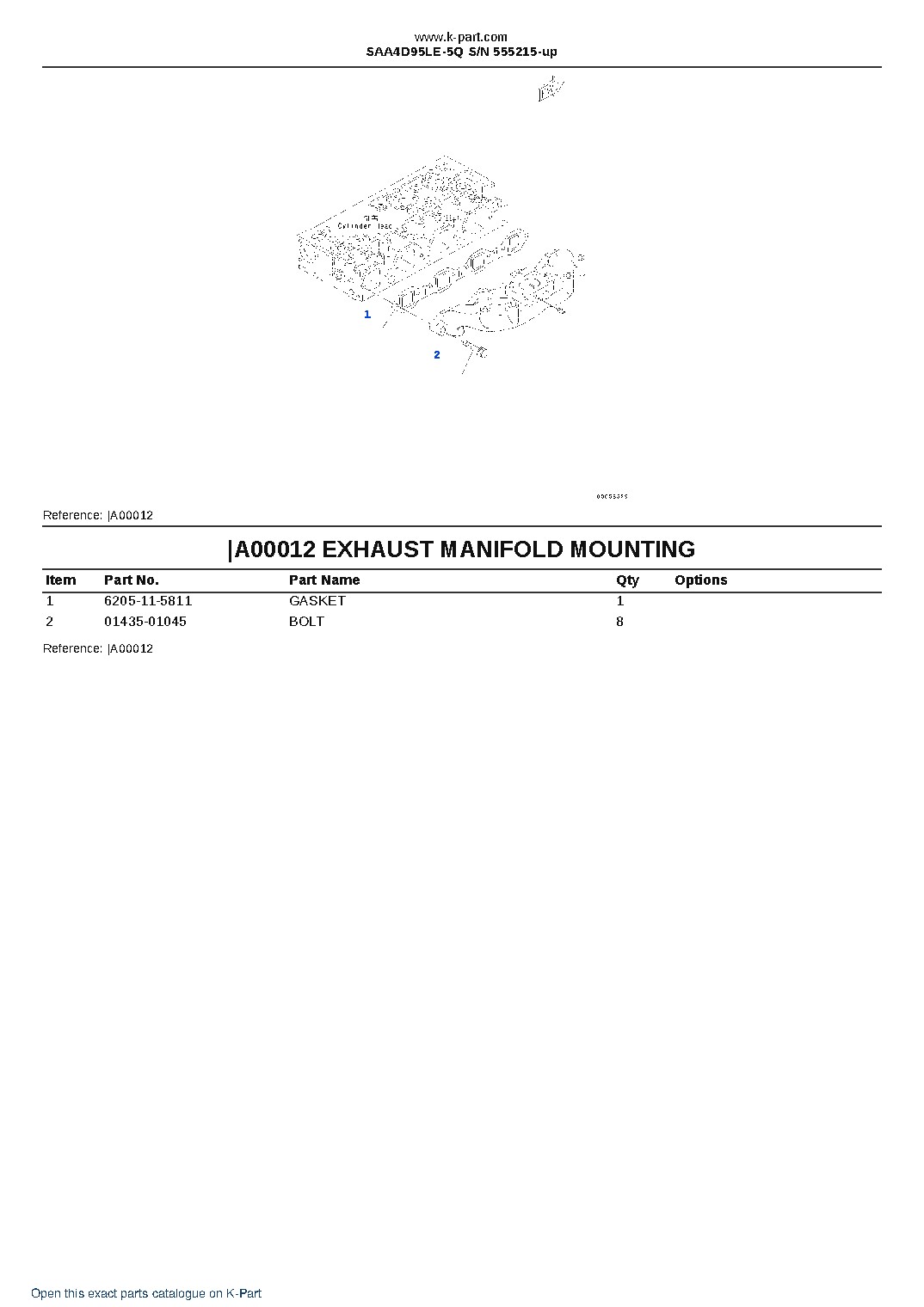 SAA4D95LE-5Q S/N 555215-up – sample page 10 SAA4D95LE-5Q S/N 555215-up – sample page 10