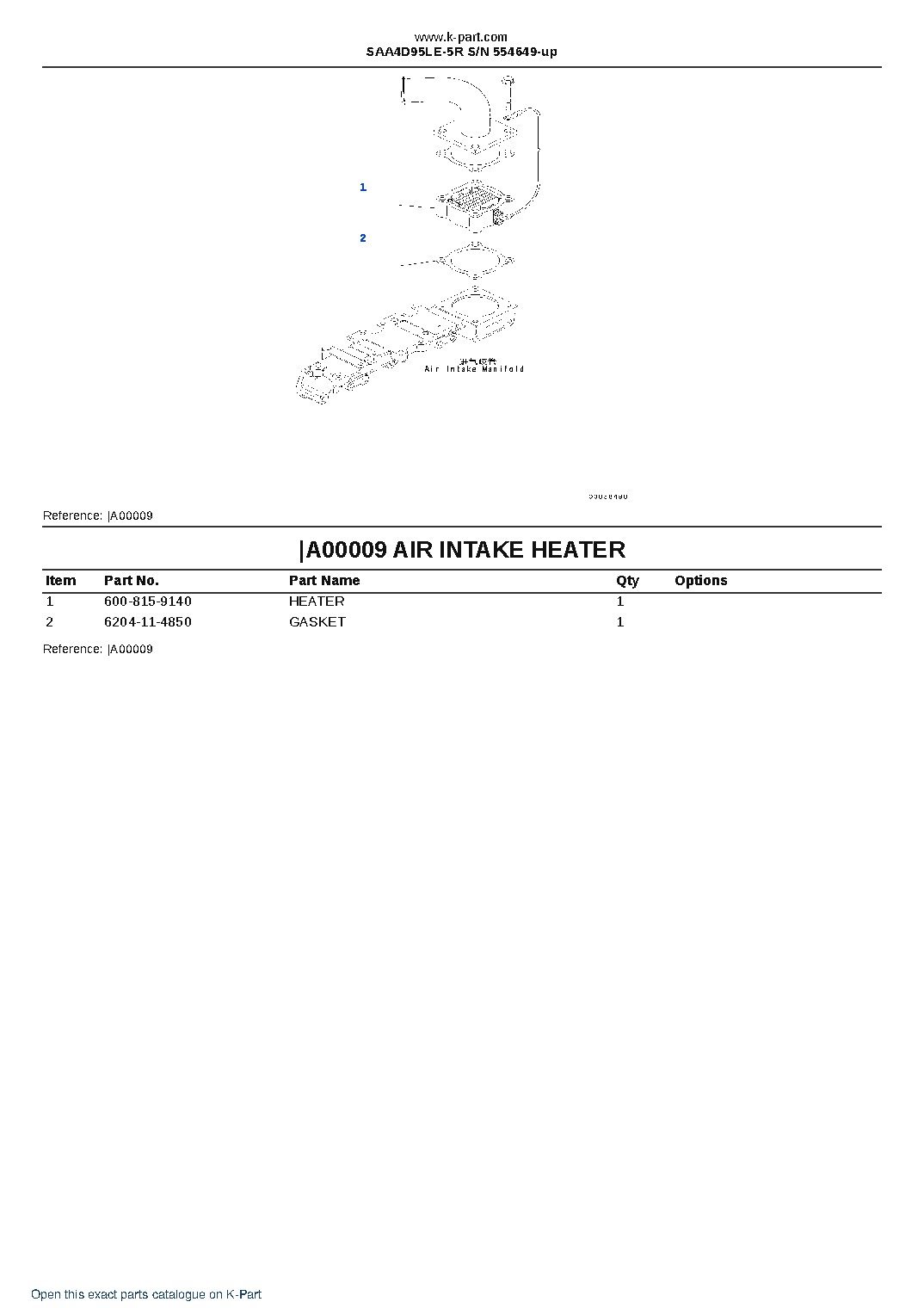 SAA4D95LE-5R S/N 554649-up – sample page 7