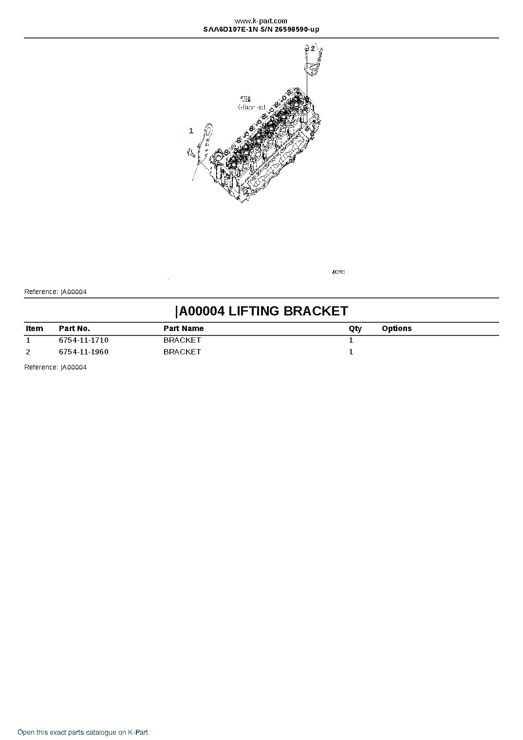 SAA6D107E-1N S/N 26598590-up – sample page 2 SAA6D107E-1N S/N 26598590-up – sample page 2