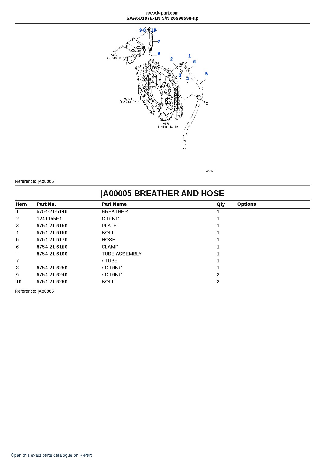 SAA6D107E-1N S/N 26598590-up – sample page 3 SAA6D107E-1N S/N 26598590-up – sample page 3