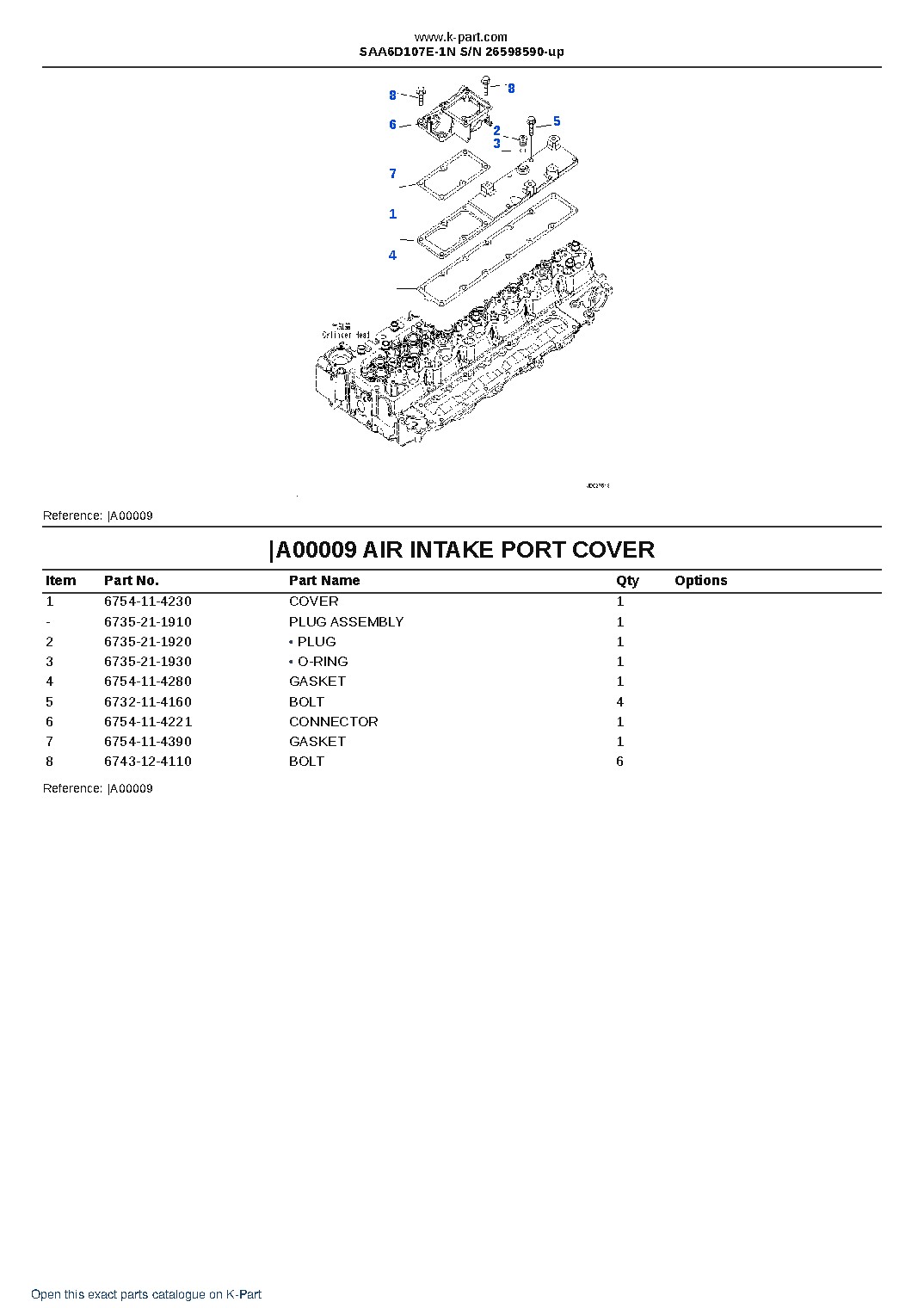 SAA6D107E-1N S/N 26598590-up – sample page 7 SAA6D107E-1N S/N 26598590-up – sample page 7