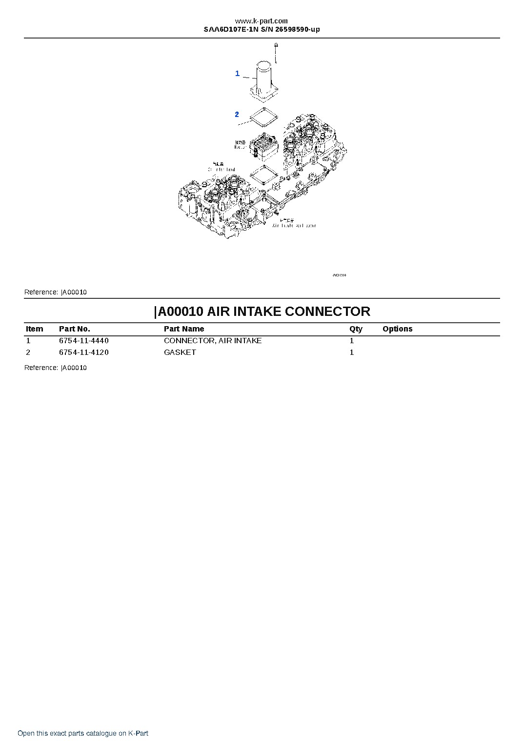 SAA6D107E-1N S/N 26598590-up – sample page 8 SAA6D107E-1N S/N 26598590-up – sample page 8