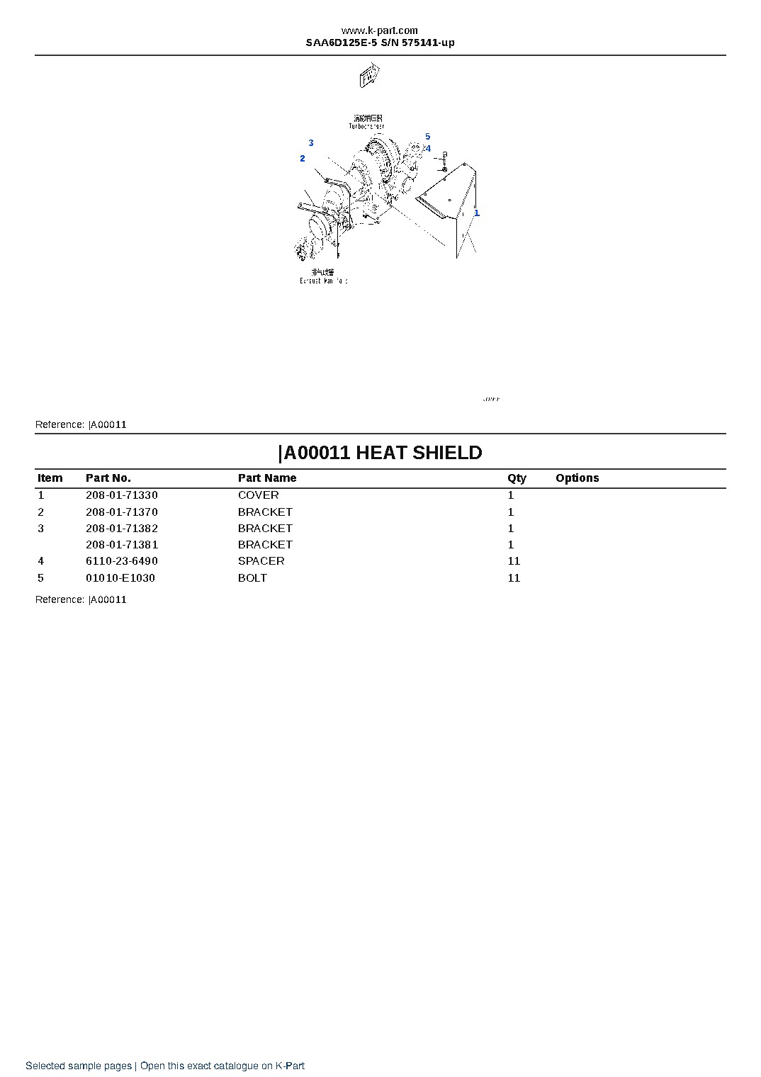 SAA6D125E-5 S/N 575141-up – sample page 10