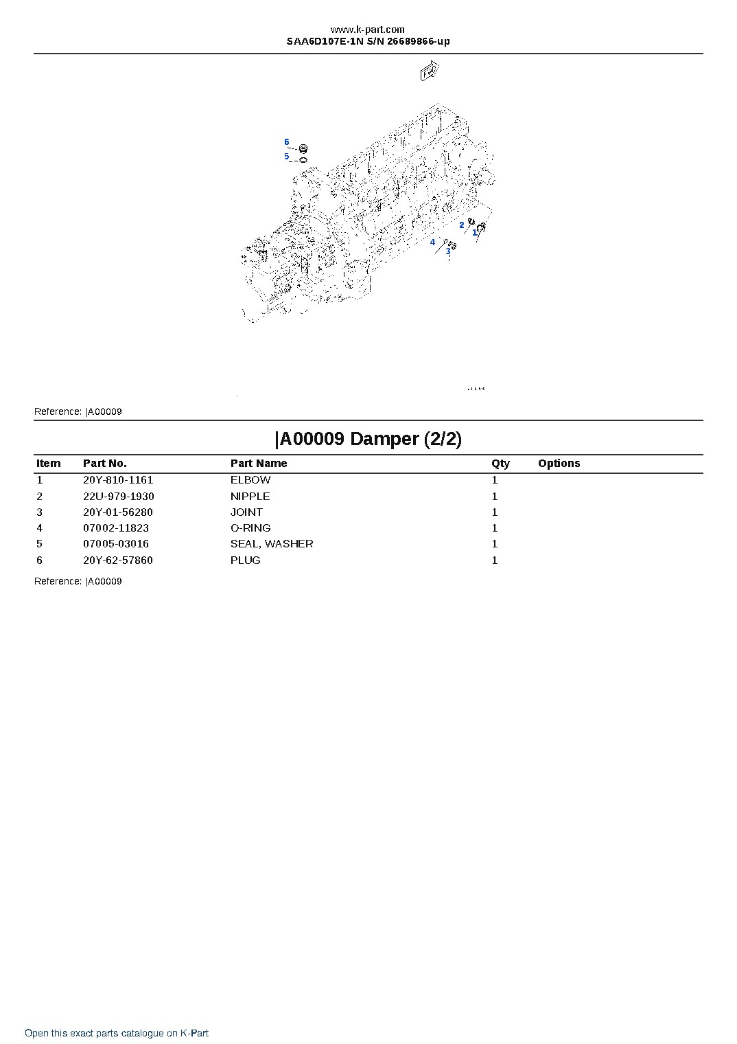 SAA6D107E-1N S/N 26689866-up – sample page 7