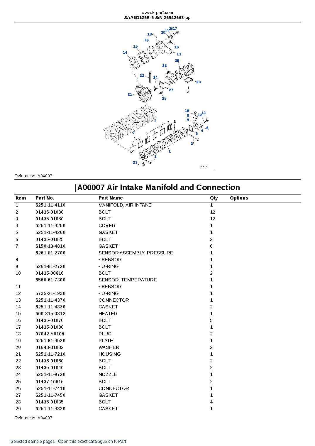 SAA6D125E-5 S/N 26542663-up – sample page 5
