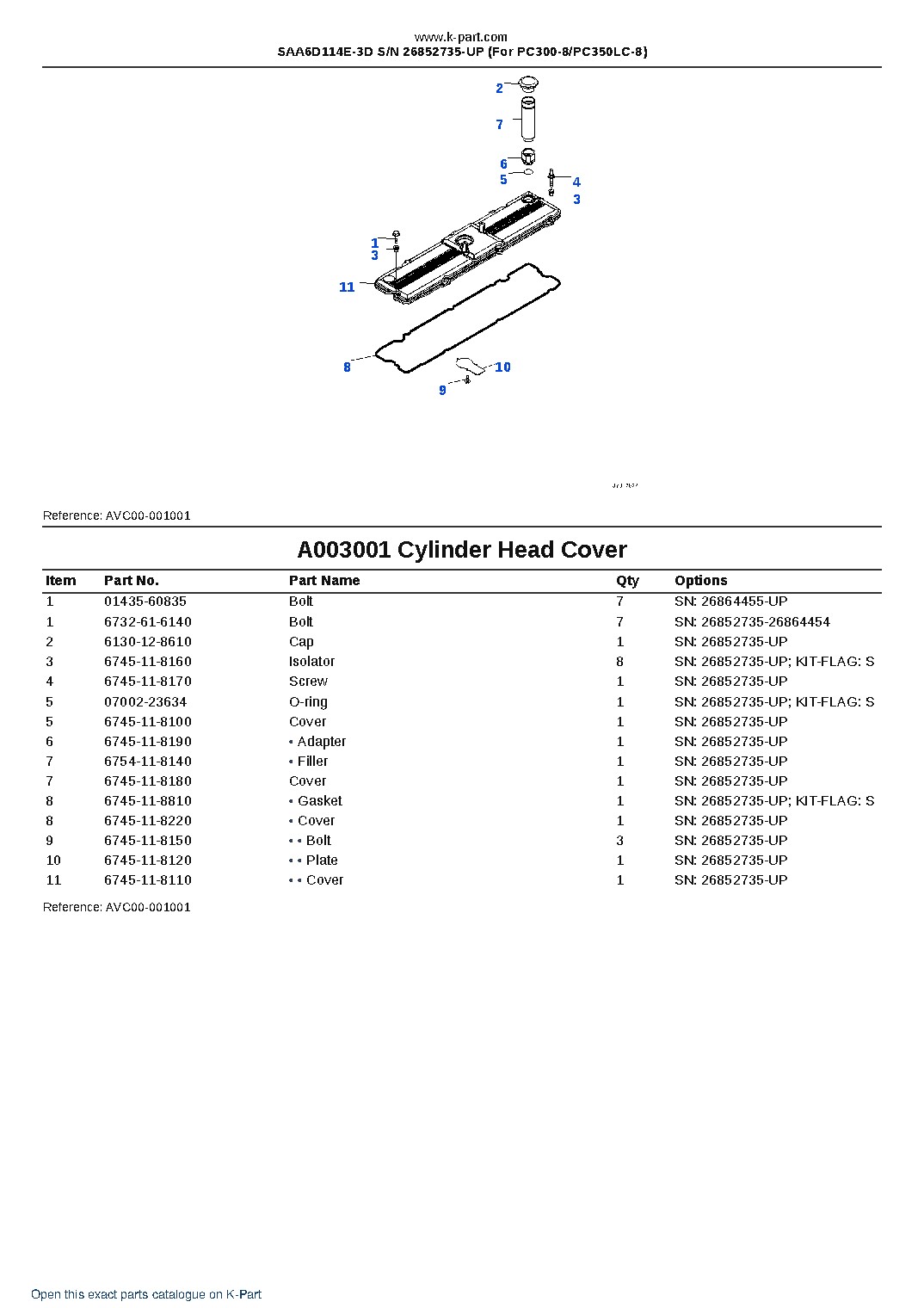 SAA6D114E-3D S/N 26852735-UP (For PC300-8/PC350LC-8) – sample page 4 SAA6D114E-3D S/N 26852735-UP (For PC300-8/PC350LC-8) – sample page 4