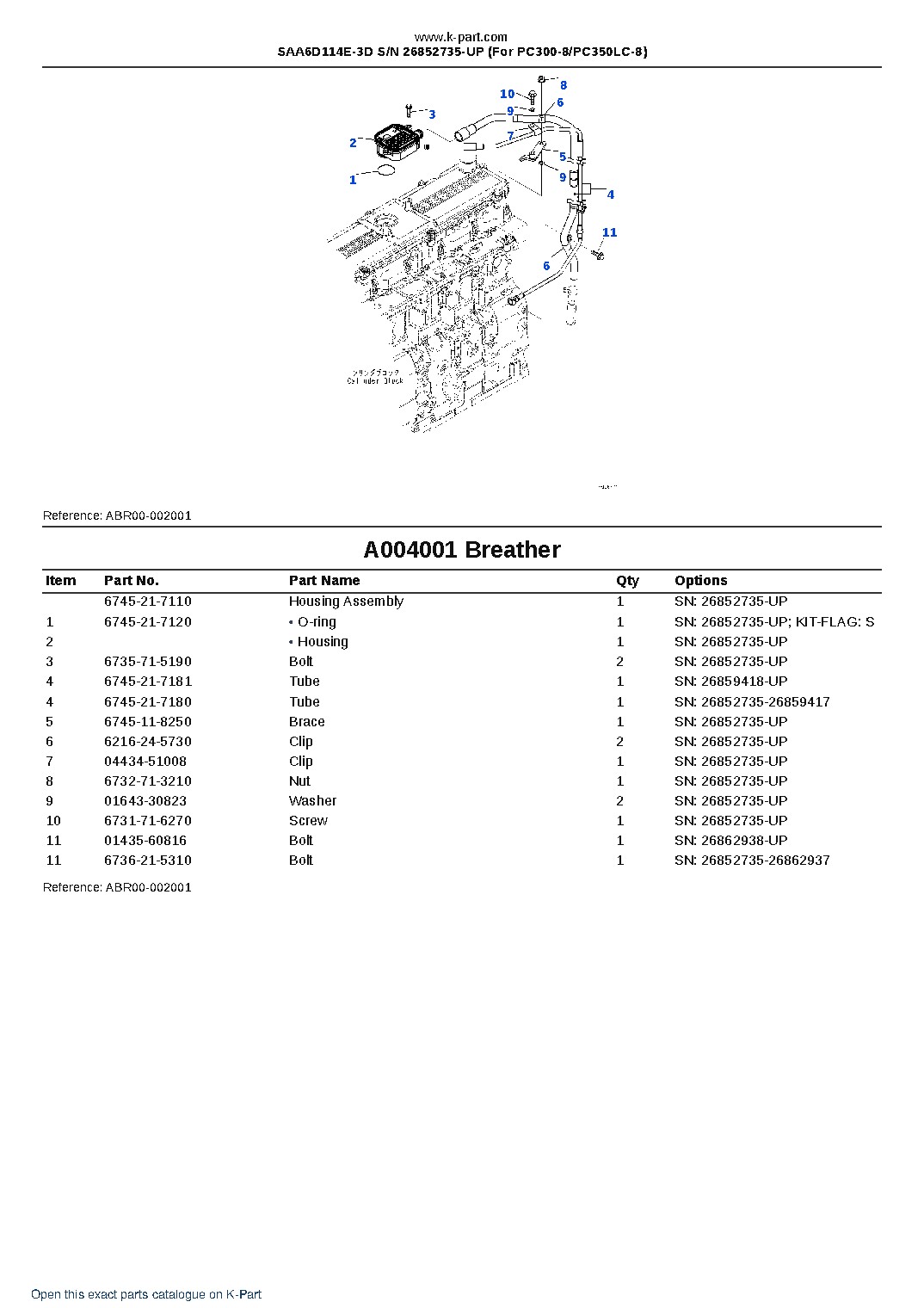 SAA6D114E-3D S/N 26852735-UP (For PC300-8/PC350LC-8) – sample page 5 SAA6D114E-3D S/N 26852735-UP (For PC300-8/PC350LC-8) – sample page 5