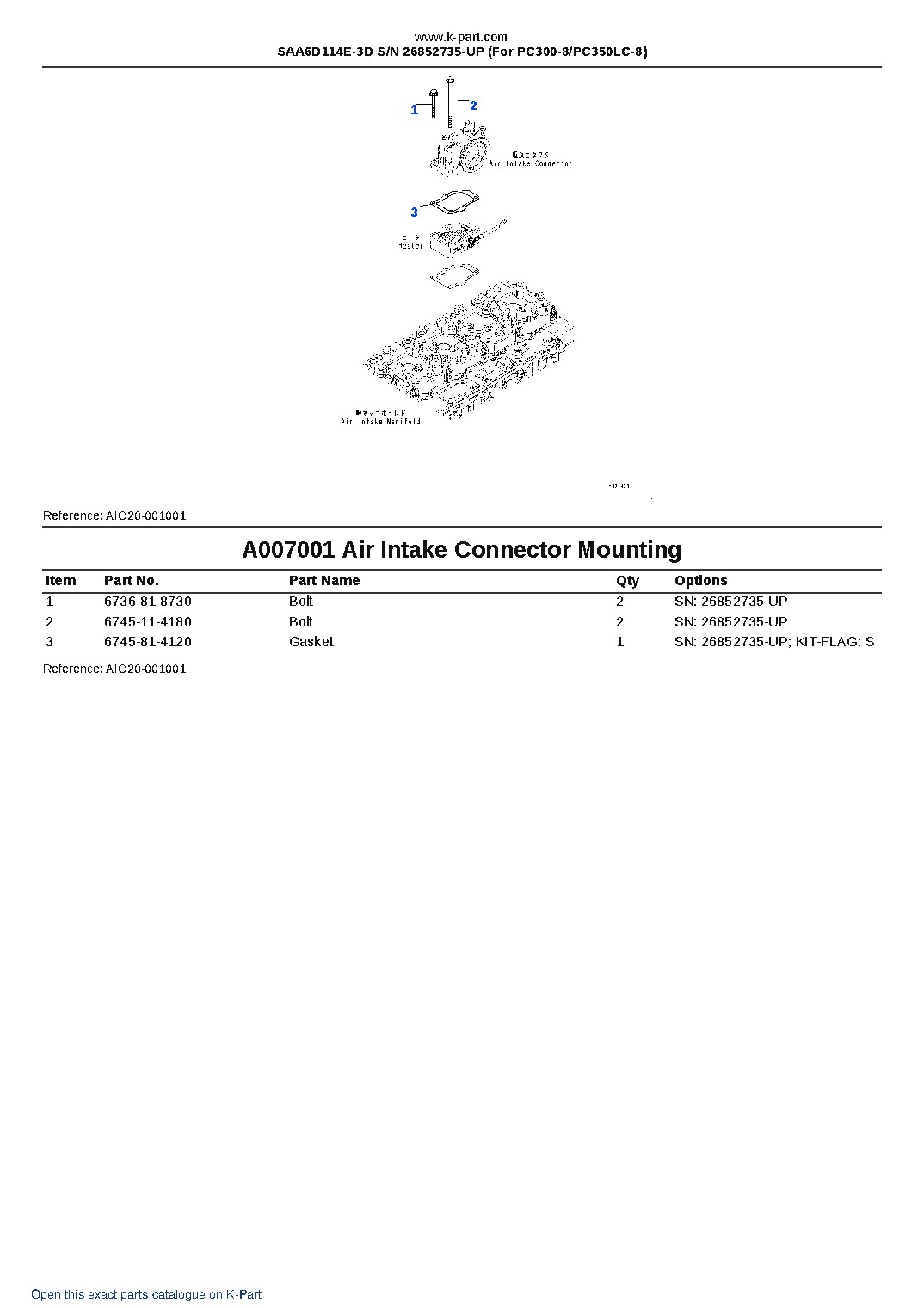 SAA6D114E-3D S/N 26852735-UP (For PC300-8/PC350LC-8) – sample page 8 SAA6D114E-3D S/N 26852735-UP (For PC300-8/PC350LC-8) – sample page 8