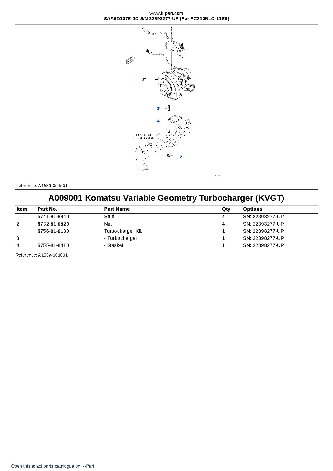 SAA6D107E-3C S/N 22398277-UP (For PC210NLC-11E0) – sample page 9