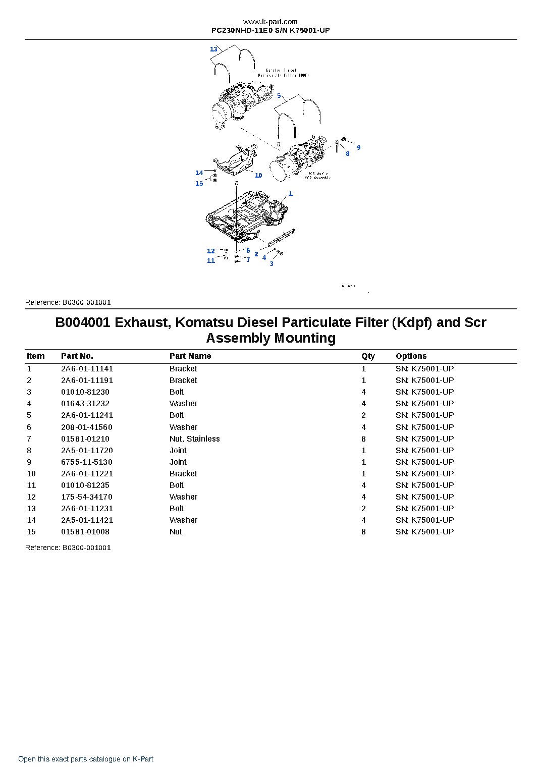 PC230NHD-11E0 S/N K75001-UP – sample page 8 PC230NHD-11E0 S/N K75001-UP – sample page 8