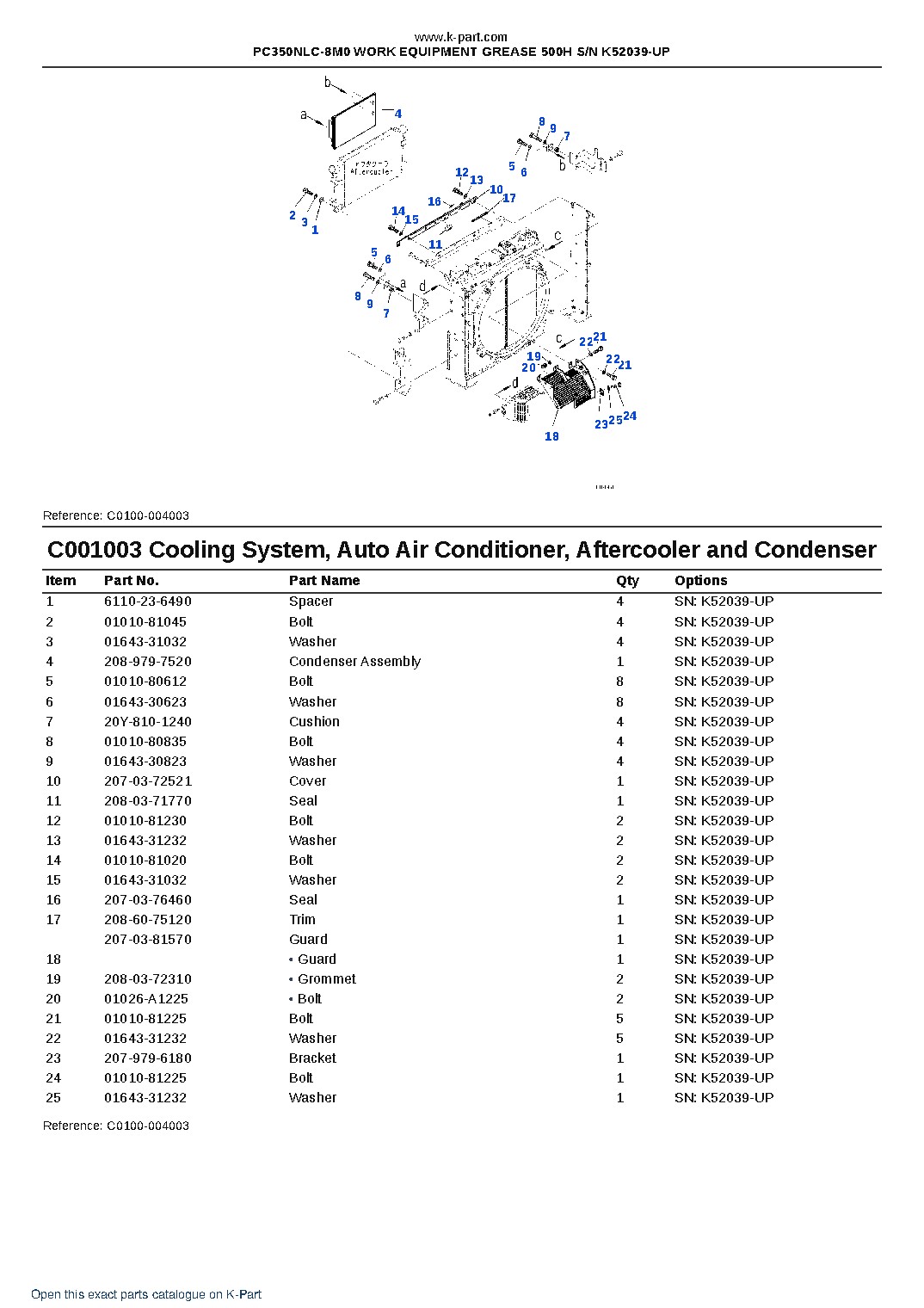 PC350NLC-8M0 WORK EQUIPMENT GREASE 500H S/N K52039-UP – sample page 9 PC350NLC-8M0 WORK EQUIPMENT GREASE 500H S/N K52039-UP – sample page 9