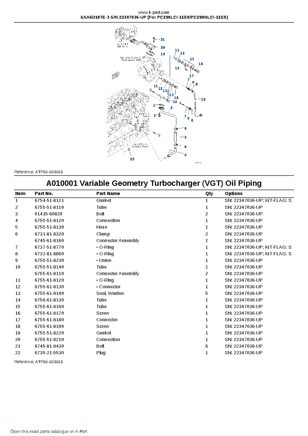 SAA6D107E-3 S/N 22347036-UP (For PC290LCI-11E0/PC290NLCI-11E0) – sample page 10