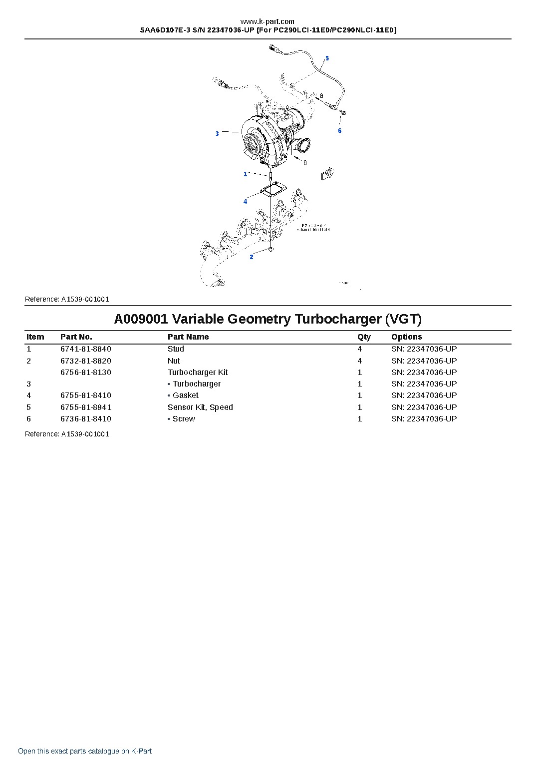 SAA6D107E-3 S/N 22347036-UP (For PC290LCI-11E0/PC290NLCI-11E0) – sample page 9