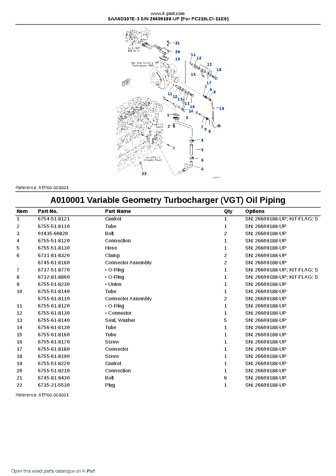 SAA6D107E-3 S/N 26609188-UP (For PC210LCI-11E0) – sample page 10 SAA6D107E-3 S/N 26609188-UP (For PC210LCI-11E0) – sample page 10