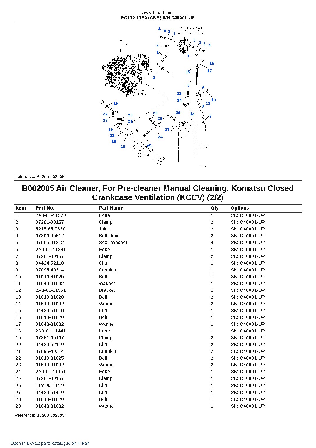 PC130-11E0 (GBR) S/N C40001-UP – sample page 9 PC130-11E0 (GBR) S/N C40001-UP – sample page 9