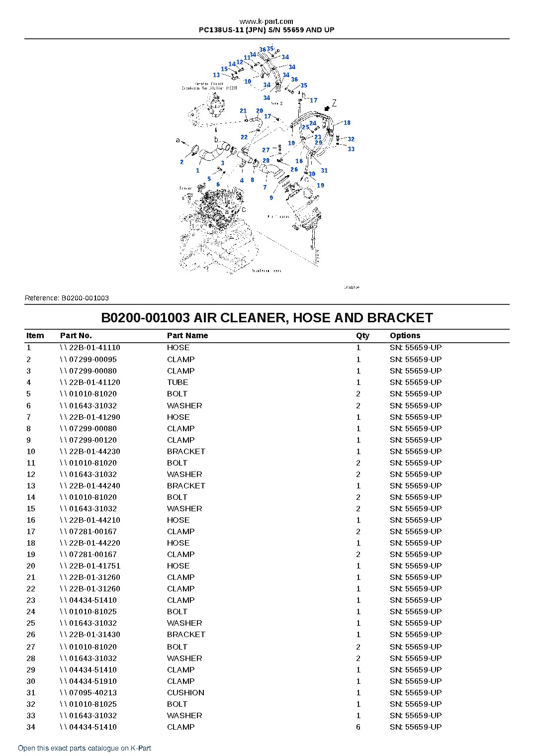 PC138US-11 (JPN) S/N 55659 AND UP – sample page 8 PC138US-11 (JPN) S/N 55659 AND UP – sample page 8