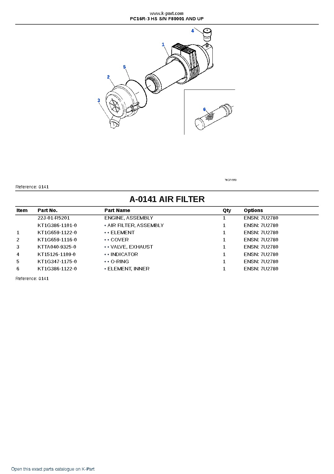 PC16R-3 HS S/N F80001 AND UP – sample page 5