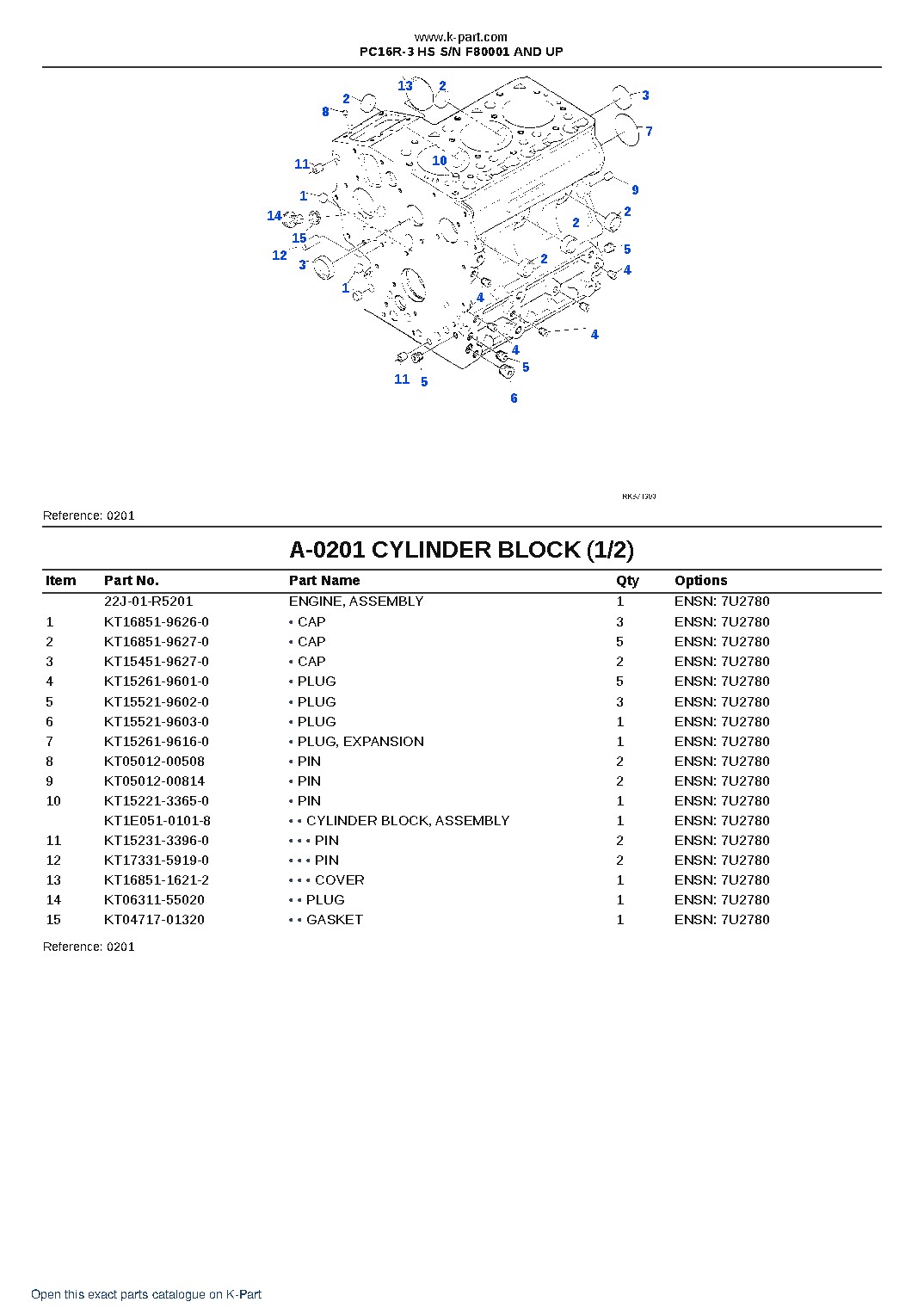 PC16R-3 HS S/N F80001 AND UP – sample page 8