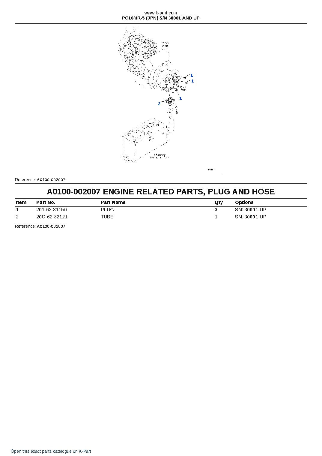 PC18MR-5 (JPN) S/N 30001 AND UP – sample page 7
