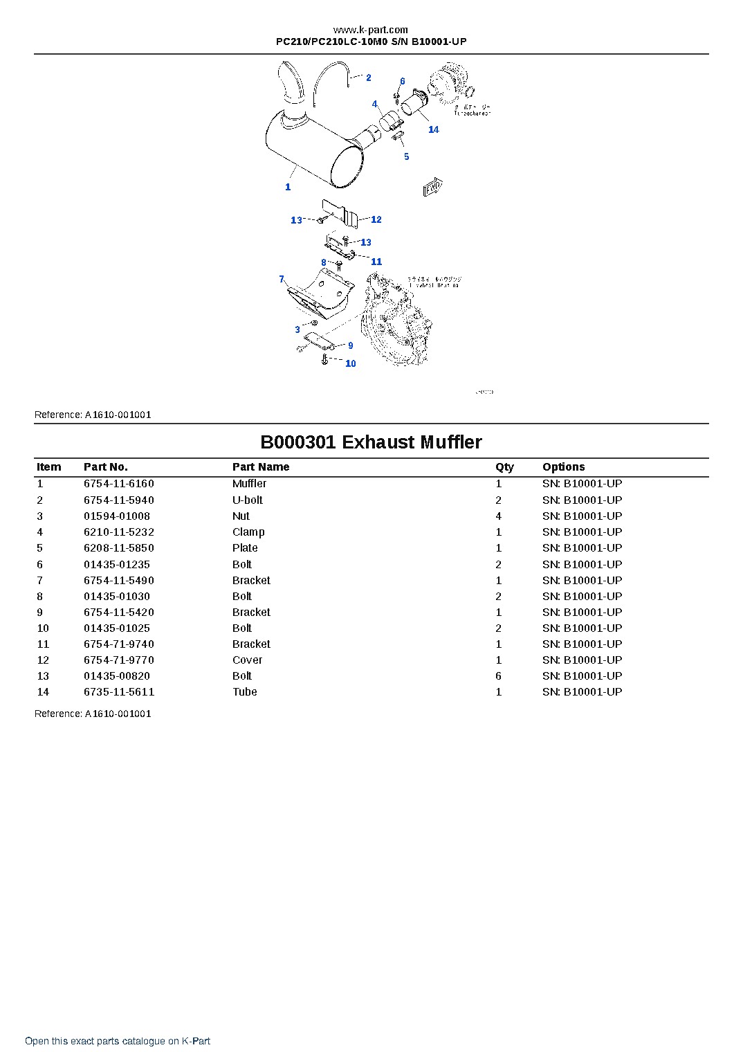PC210/PC210LC-10M0 S/N B10001-UP – sample page 2 PC210/PC210LC-10M0 S/N B10001-UP – sample page 2