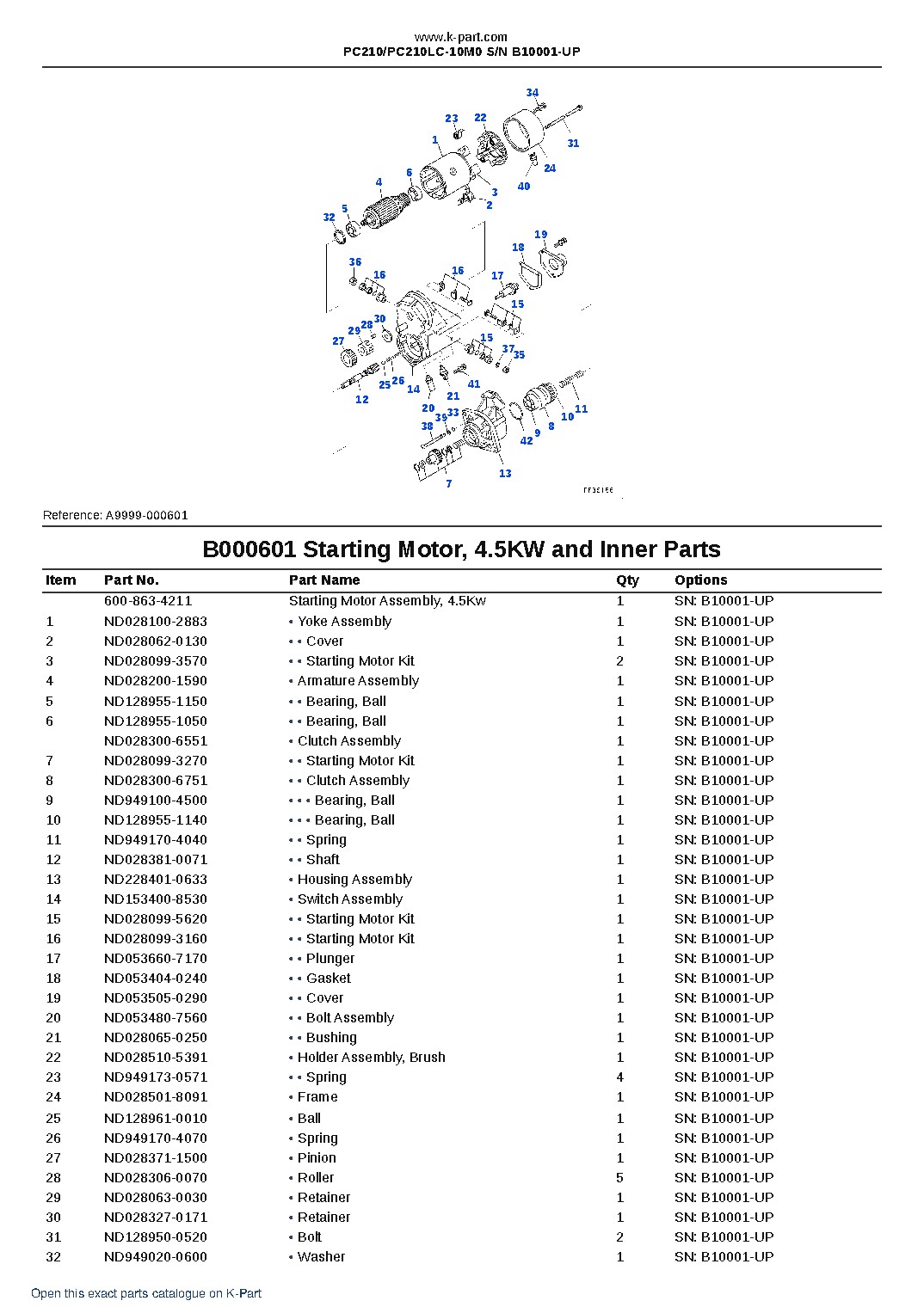 PC210/PC210LC-10M0 S/N B10001-UP – sample page 6 PC210/PC210LC-10M0 S/N B10001-UP – sample page 6