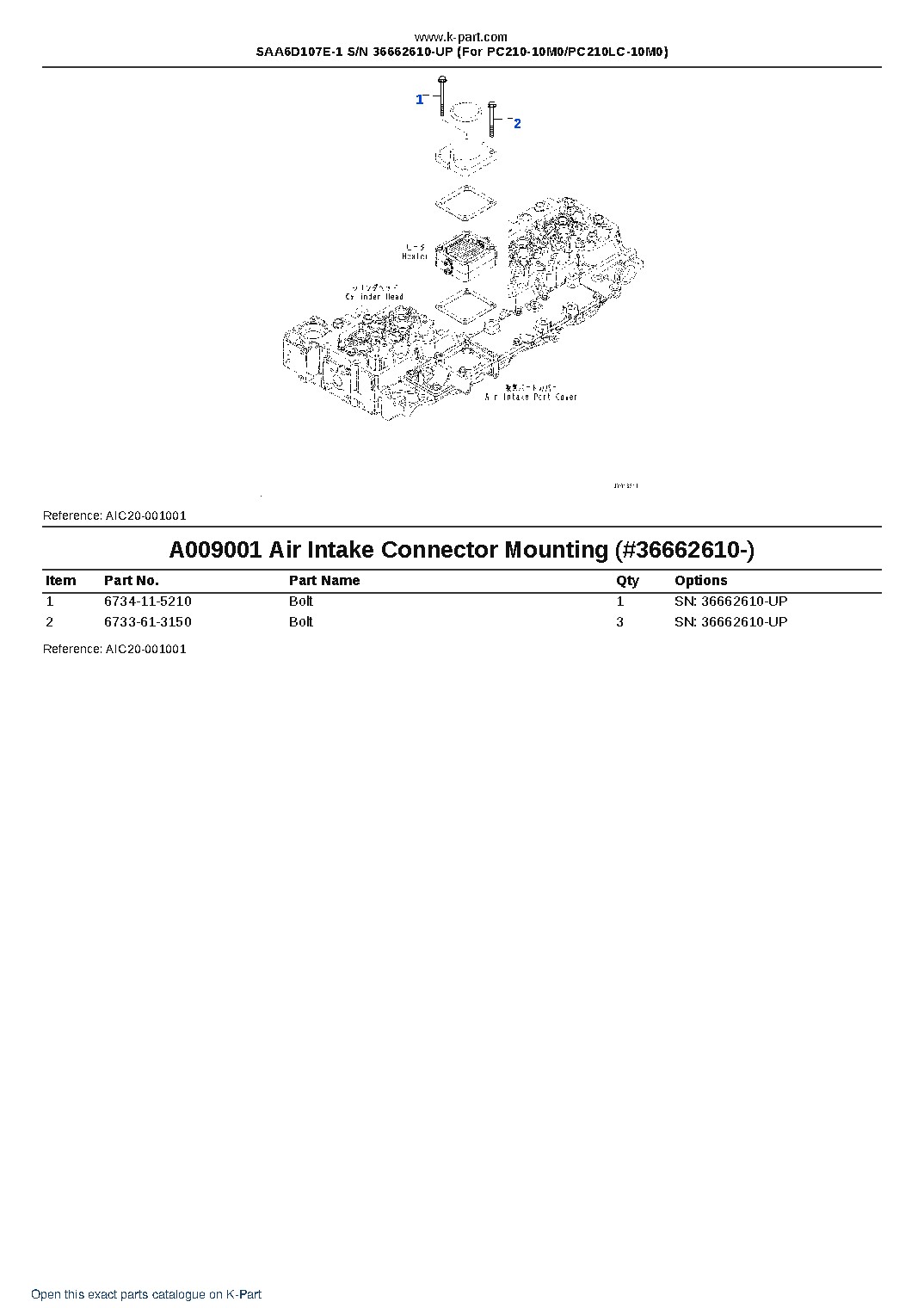 SAA6D107E-1 S/N 36662610-UP (For PC210-10M0/PC210LC-10M0) – sample page 9