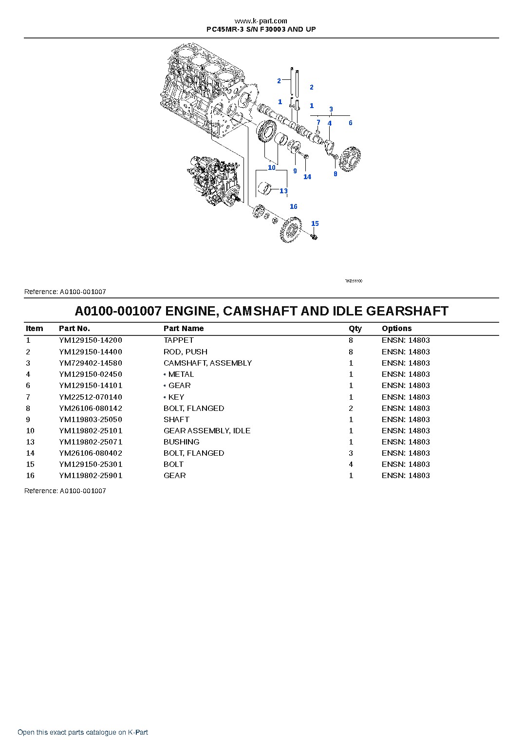 PC45MR-3 S/N F30003 AND UP – sample page 10 PC45MR-3 S/N F30003 AND UP – sample page 10