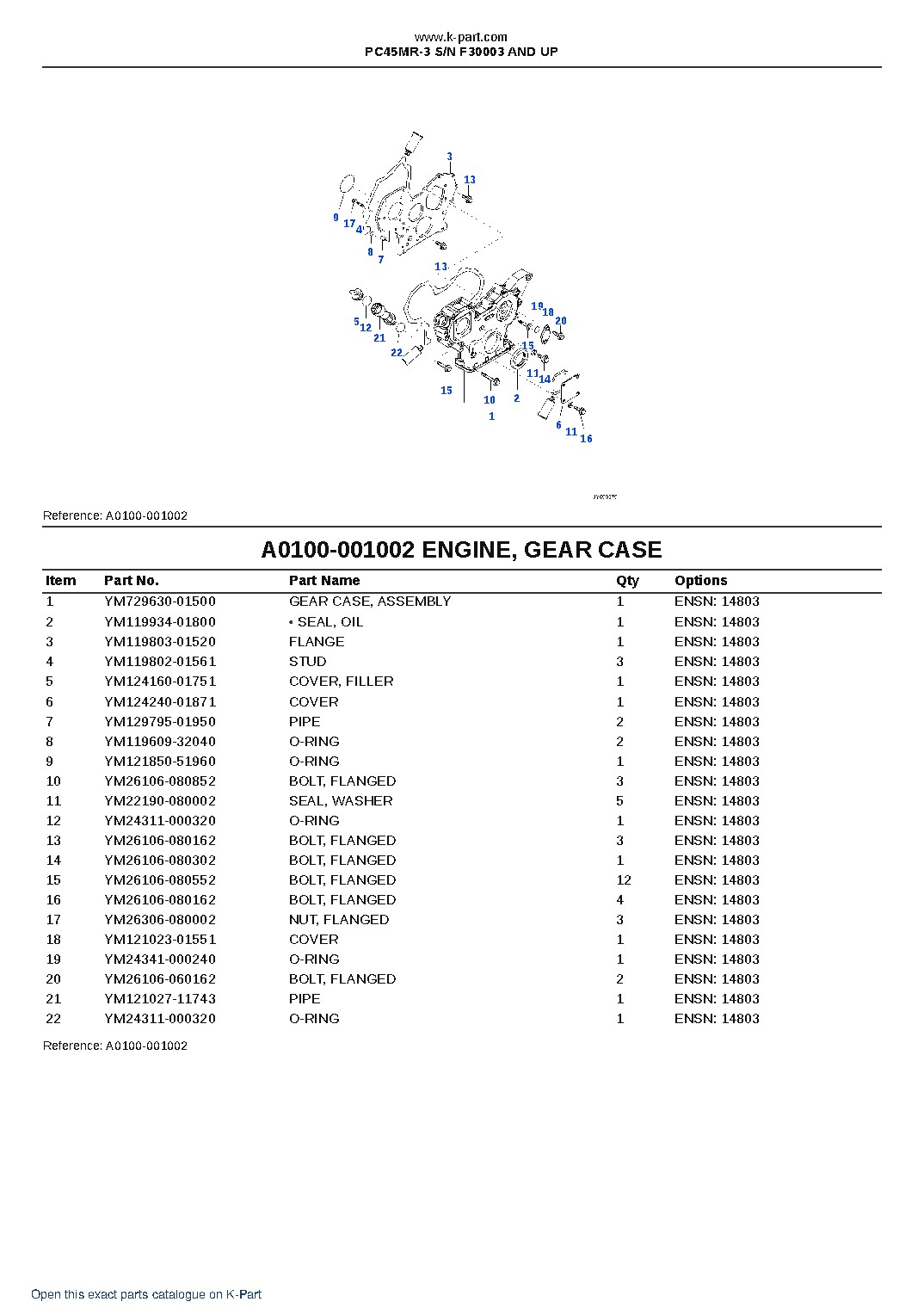 PC45MR-3 S/N F30003 AND UP – sample page 2 PC45MR-3 S/N F30003 AND UP – sample page 2