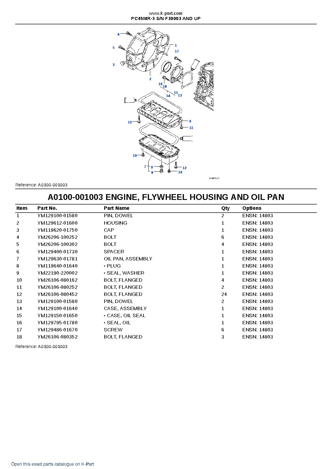 PC45MR-3 S/N F30003 AND UP – sample page 3 PC45MR-3 S/N F30003 AND UP – sample page 3