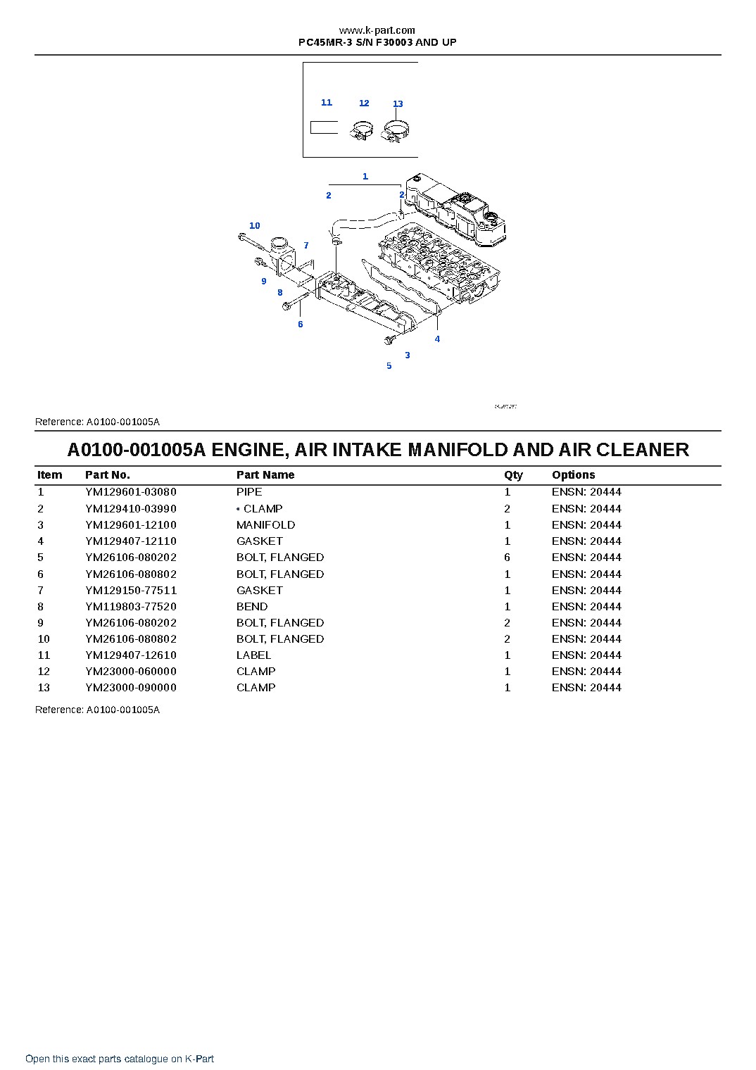 PC45MR-3 S/N F30003 AND UP – sample page 7 PC45MR-3 S/N F30003 AND UP – sample page 7